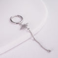 Încărcați imaginea în vizualizatorul Galerie, inagio 925 silver diamond star tail hoop