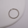 Încărcați imaginea în vizualizatorul Galerie, INAGIO 925 silver twisted ring