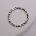 Încărcați imaginea în vizualizatorul Galerie, INAGIO 925 silver twisted ring