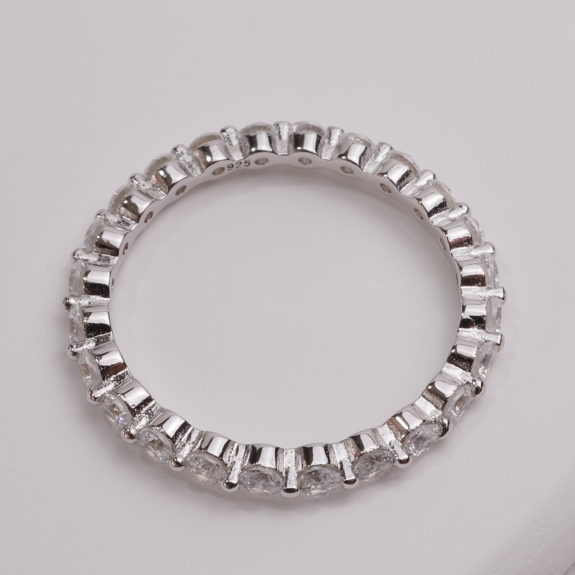 INAGIO 925 silver diamonds ring