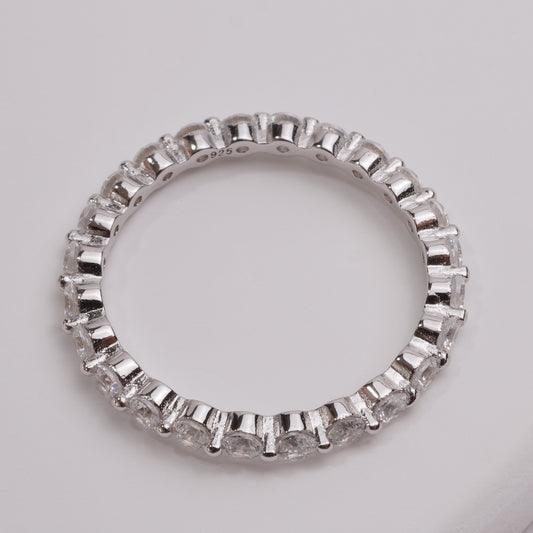 INAGIO 925 silver diamonds ring