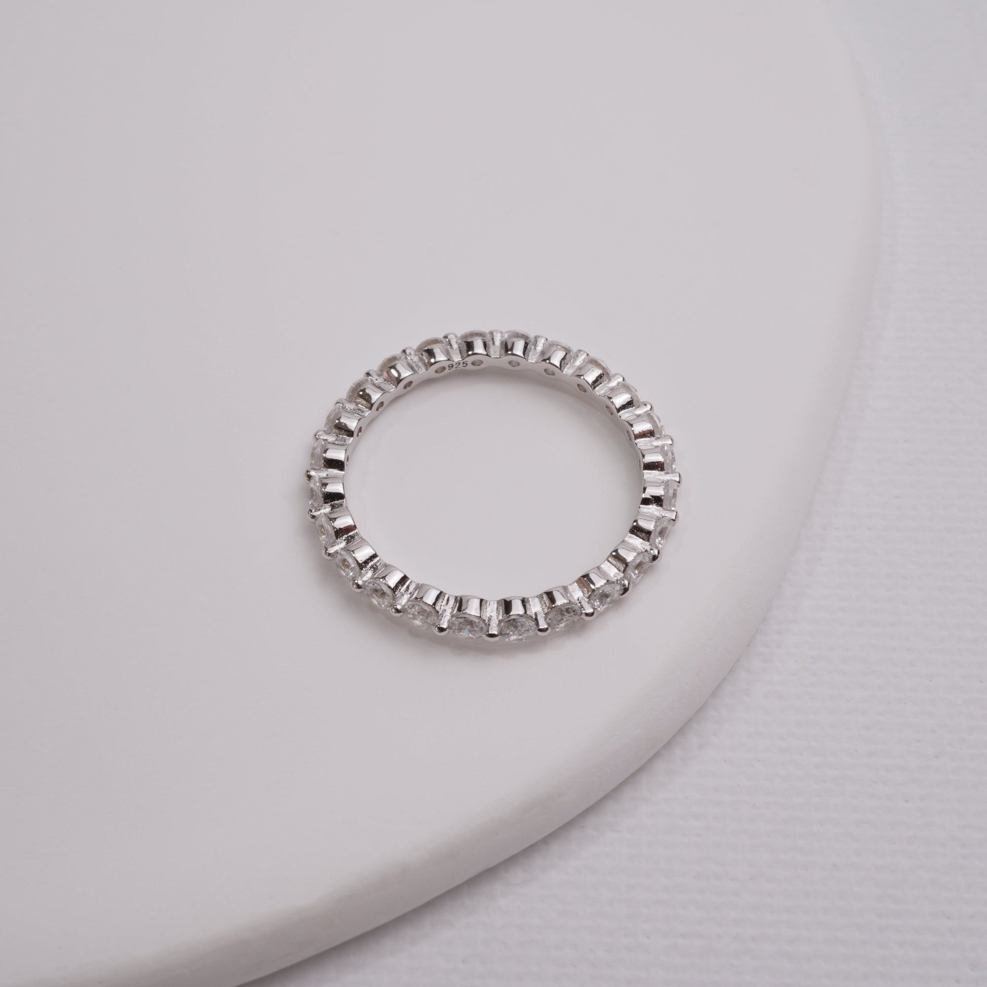 INAGIO 925 silver diamonds ring