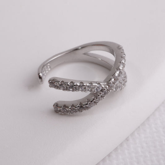 INAGIO 925 silver diamonds extra cuff