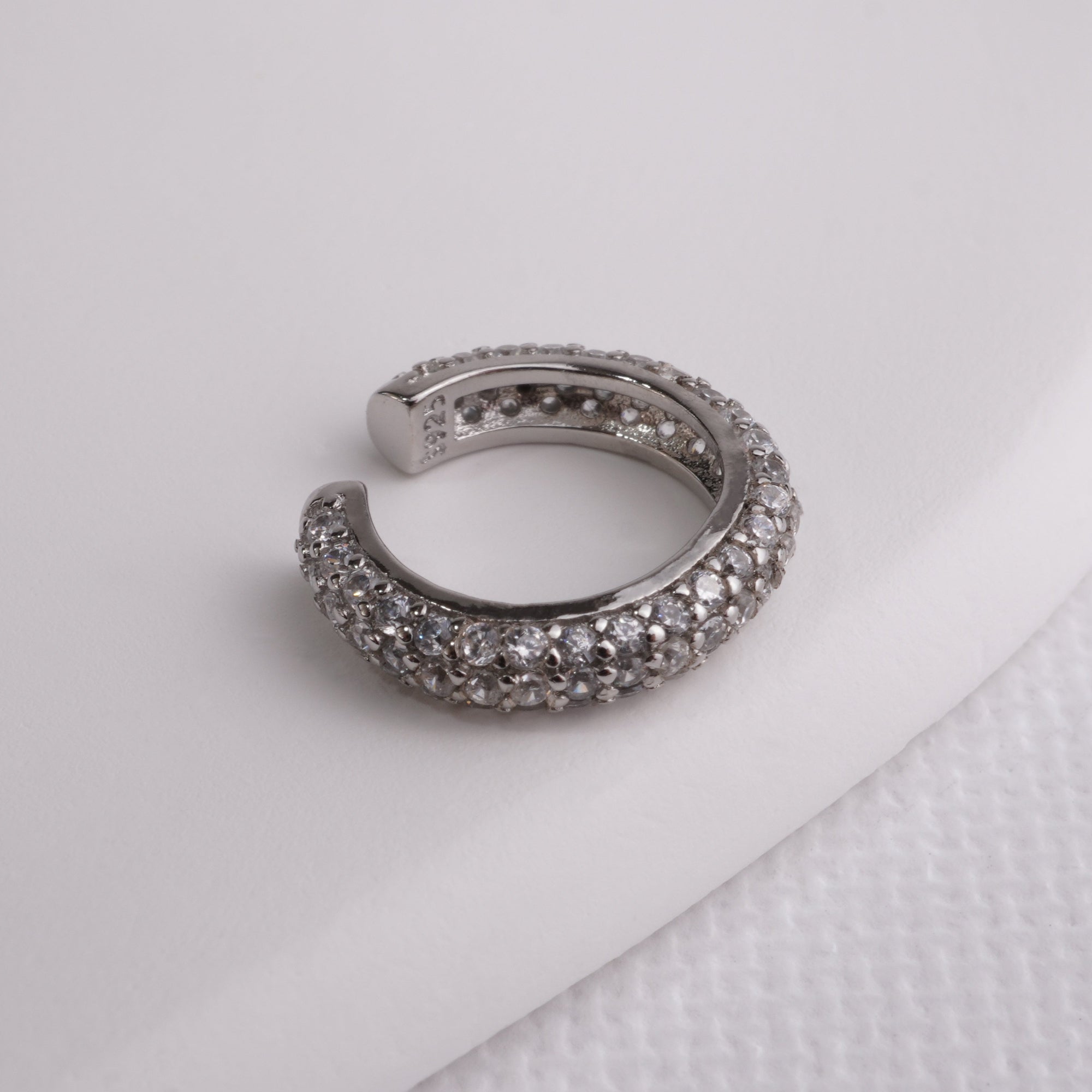 INAGIO 925 silver diamonds mini cuff