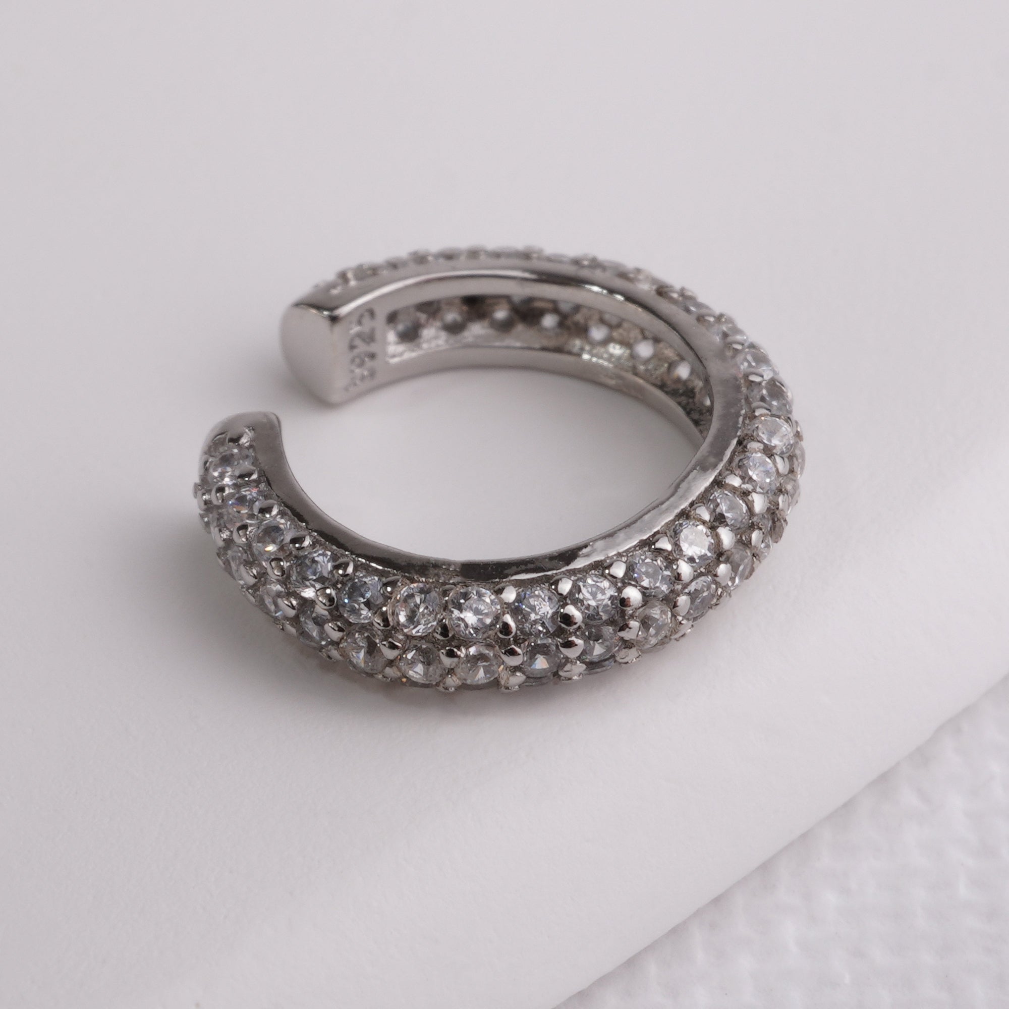 INAGIO 925 silver diamonds mini cuff