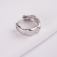 Încărcați imaginea în vizualizatorul Galerie, INAGIO 925 silver chunky hoop earring
