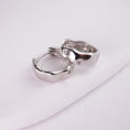Load image into Gallery viewer, INAGIO 925 silver chunky hoop set
