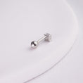 Load image into Gallery viewer, inagio 925 silver diamond mini diamond barbell piercing
