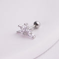 Încărcați imaginea în vizualizatorul Galerie, inagio 925 silver diamond mandala barbell piercing
